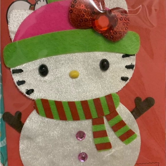 Papyrus Party Supplies Nip 3 Papyrus Hello Kitty Christmas Carda Poshmark